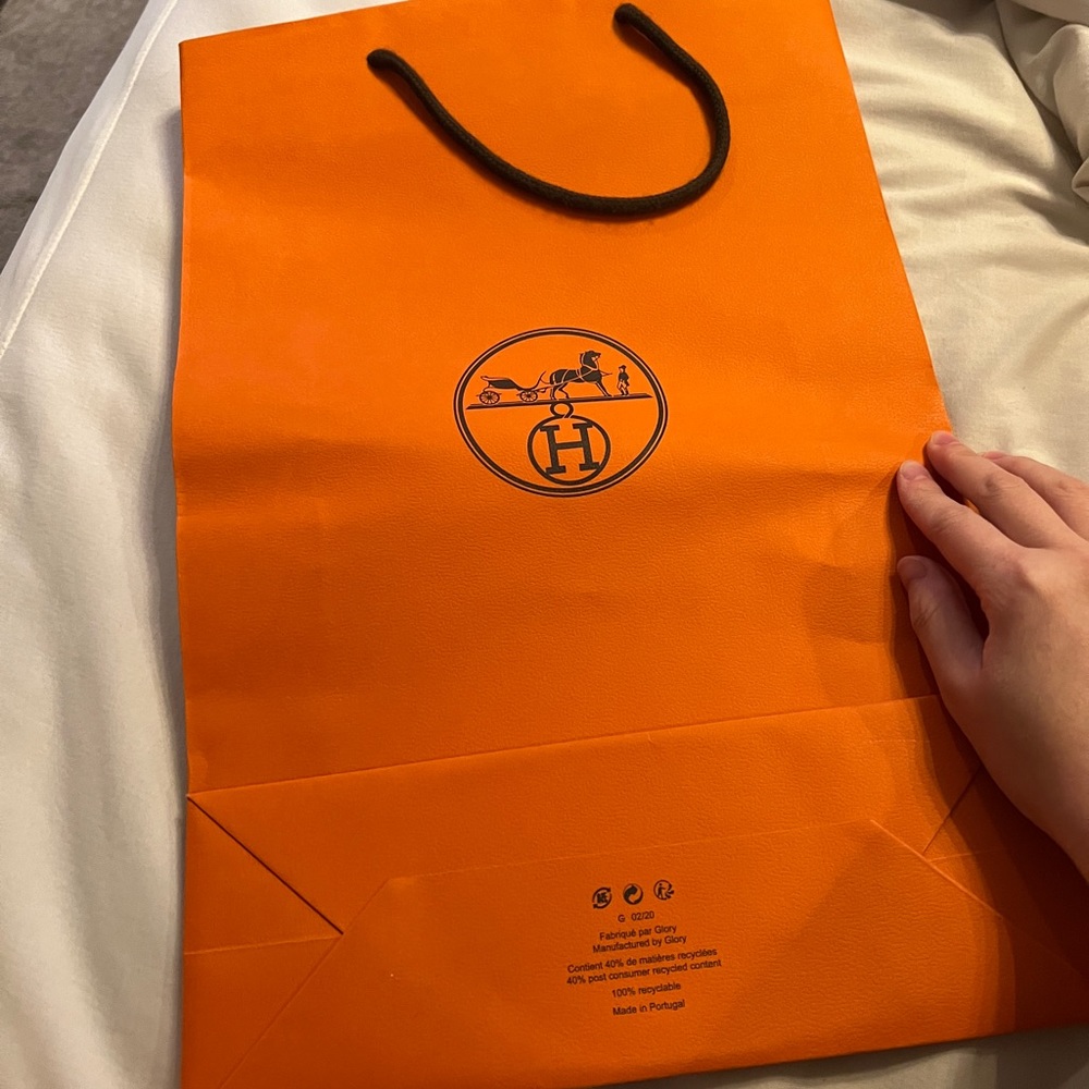 Hermes shopping bag